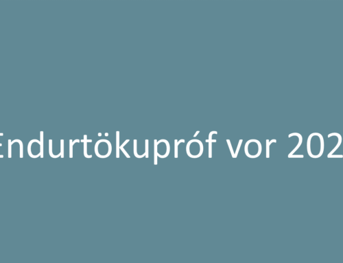 Endurtökupróf 2023