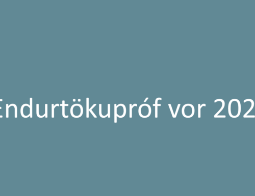 Endurtökupróf 2025
