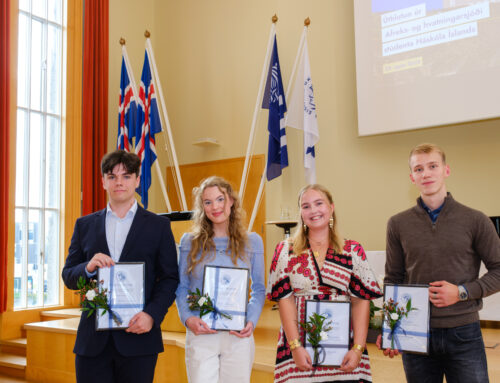 Fyrrverandi nemendur MR hlutu styrki úr Afreks- og hvatningarsjóði stúdenta Háskóla Íslands