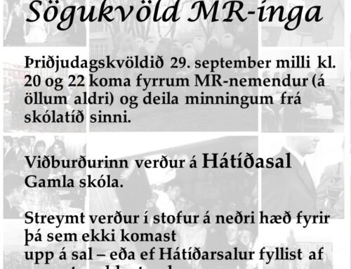 Sögukvöld MR-inga